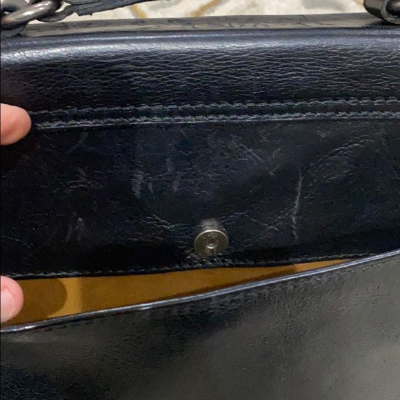 💕Patricia Nash black leather large crossbody bag - Picture 9 of 16